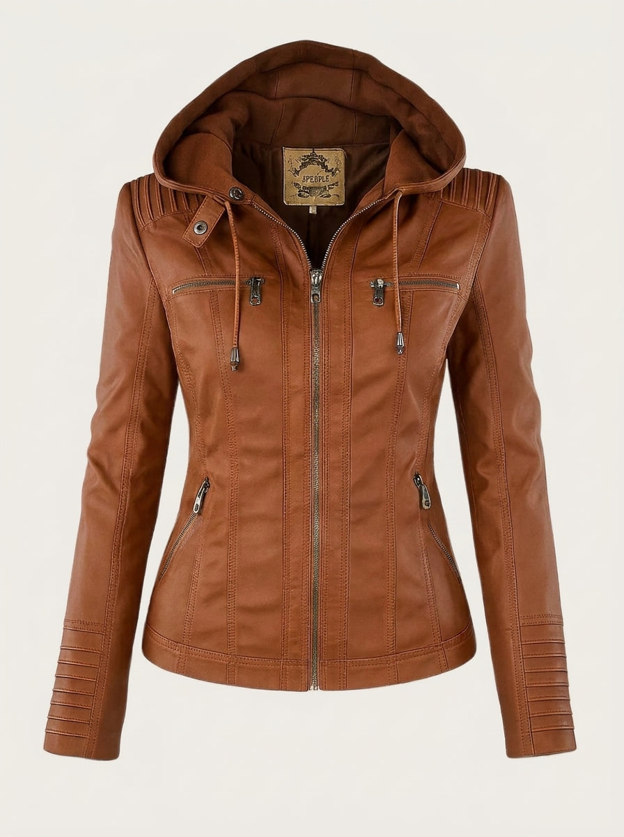 Nella | Chaqueta efecto piel resistente y elegante