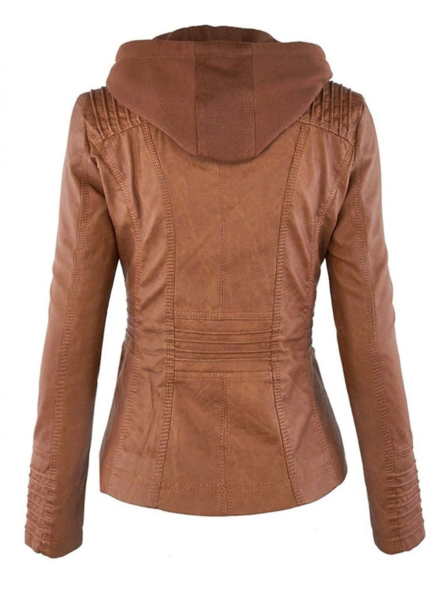 Nella | Chaqueta efecto piel resistente y elegante