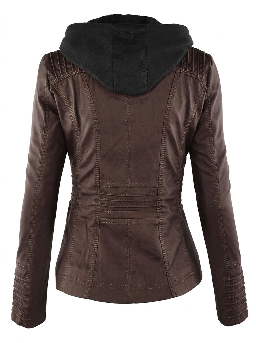 Nella | Chaqueta efecto piel resistente y elegante