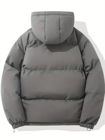 Chaqueta Clara en gris oscuro vista por detrás