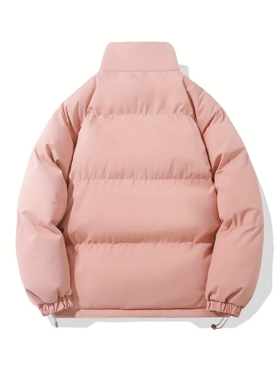 Chaqueta Clara en rosa vista por detrás