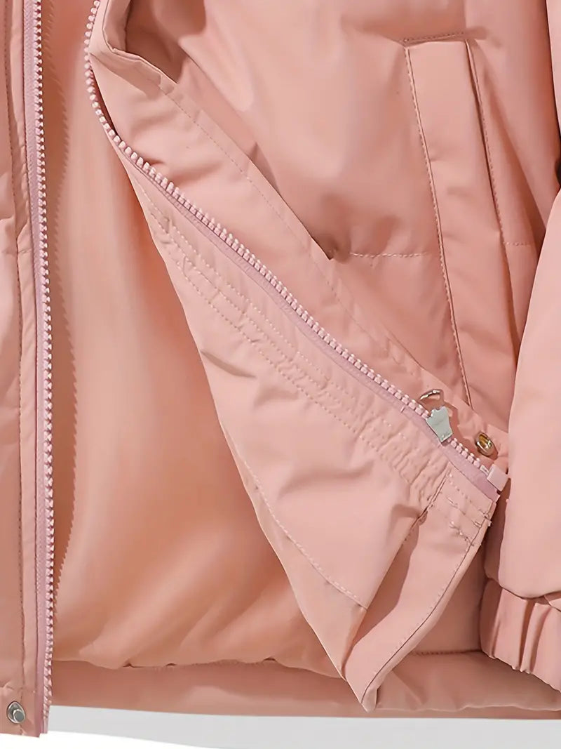 Chaqueta acolchada corta con capucha - Stilla