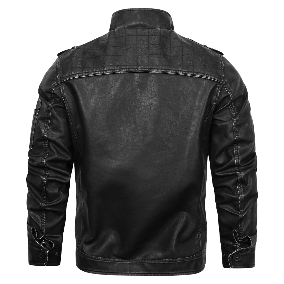 Kaizen | Chaqueta de cuero clásica