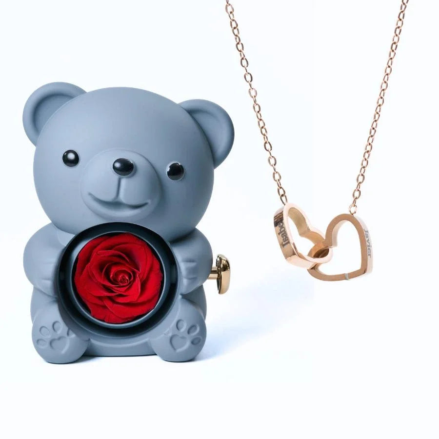 Oso Eterno & Collar Personalizado