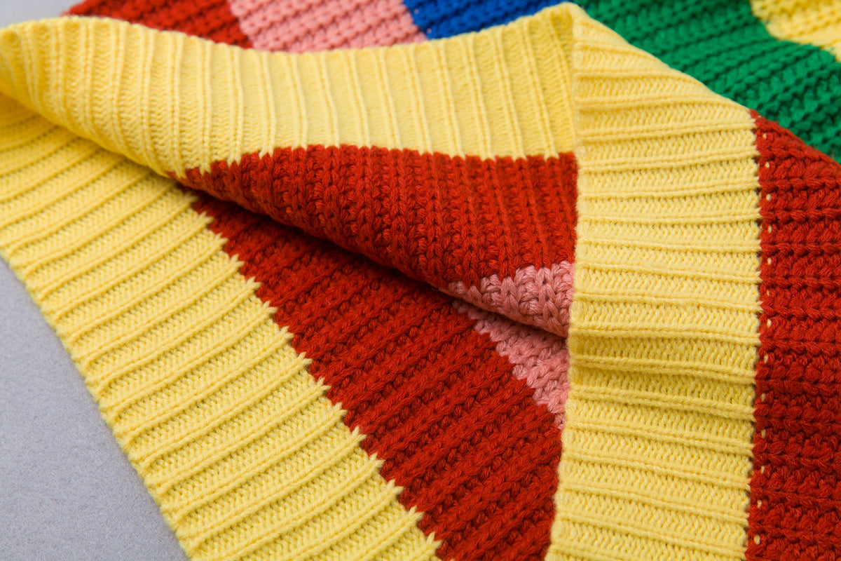 Desirée - Jersey de rayas Rainbow para mujer
