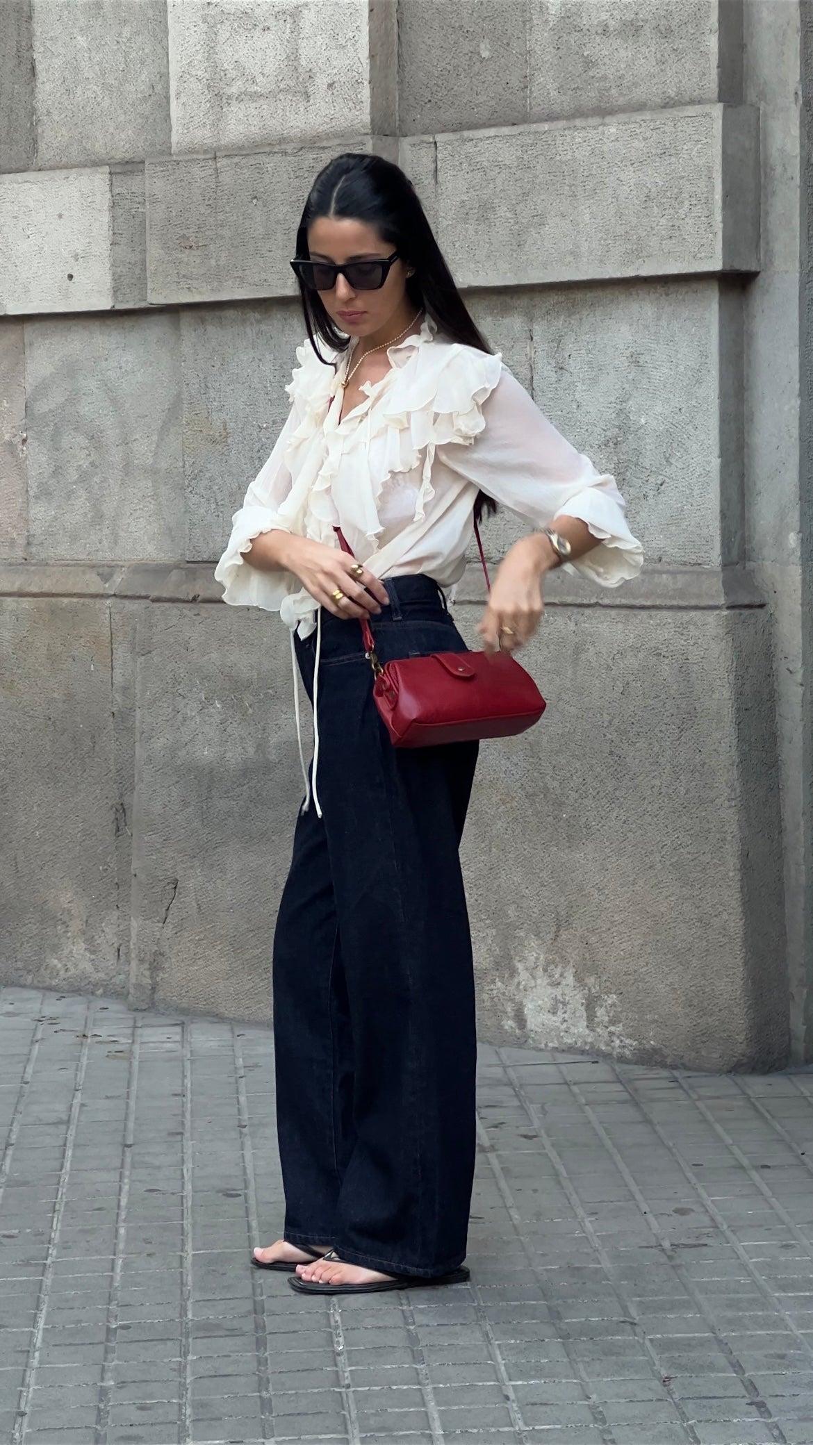 MEZTLI™ – Bolso Clara de cuero vegano vintage