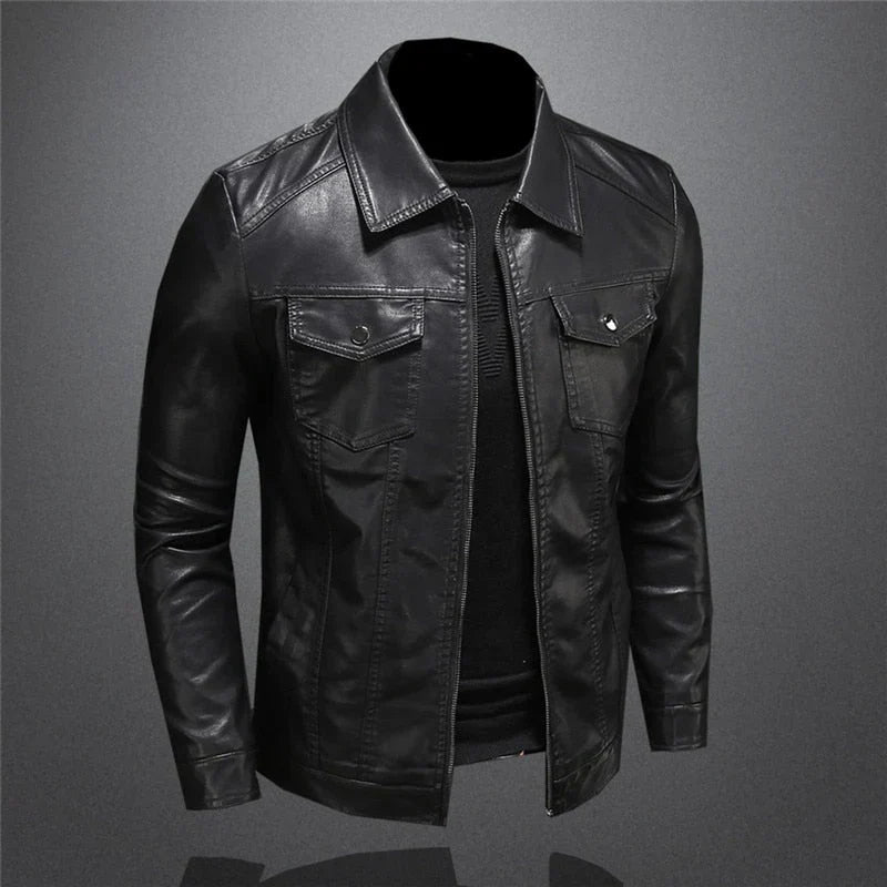 Kaizen | Chaqueta de cuero vegano con elegancia moderna