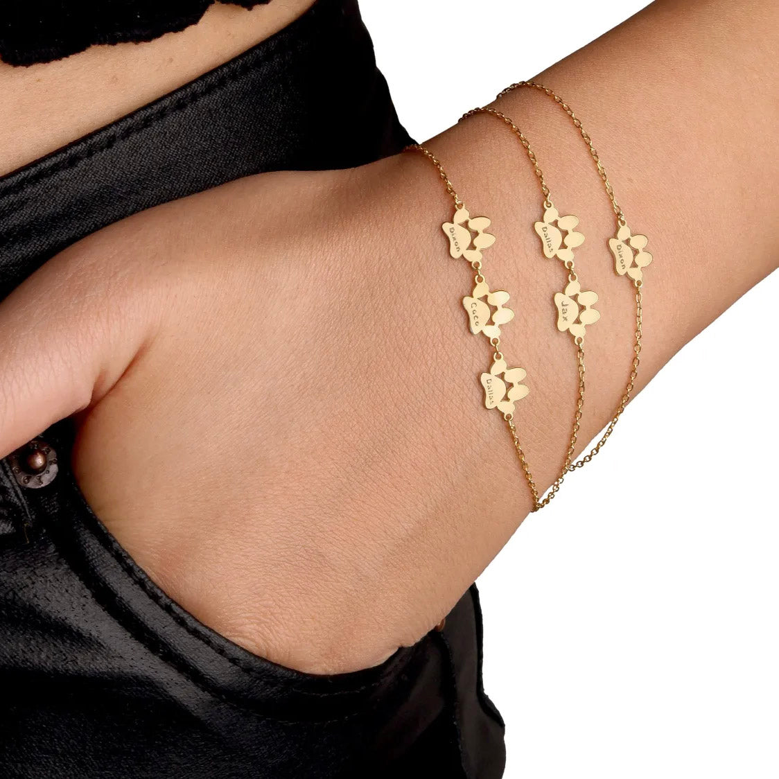 ÉCLAT | Snoopy™ | Elegante Pulsera y Collar Personalizable