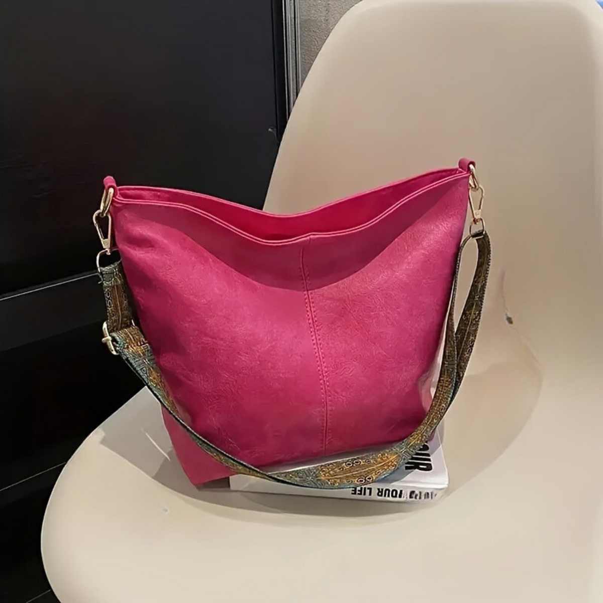Kary - Bolso retro de piel impermeable