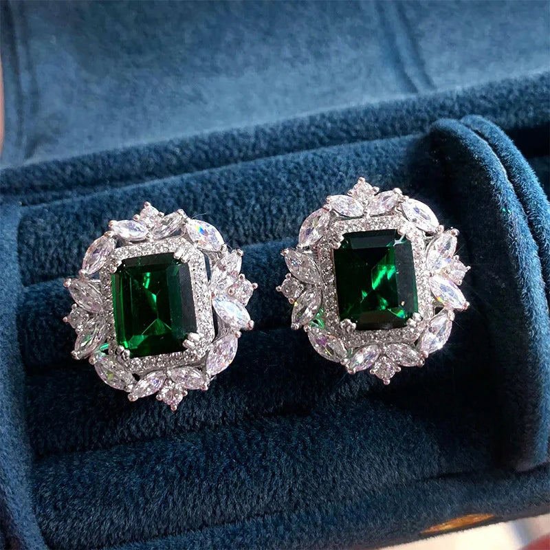 ÉCLAT | Pendientes Esmeralda Sublime