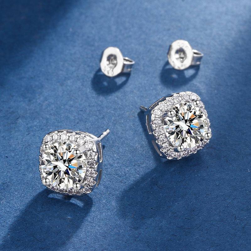 ÉCLAT | Joyas de Oro Blanco “Aria Cuadrada”