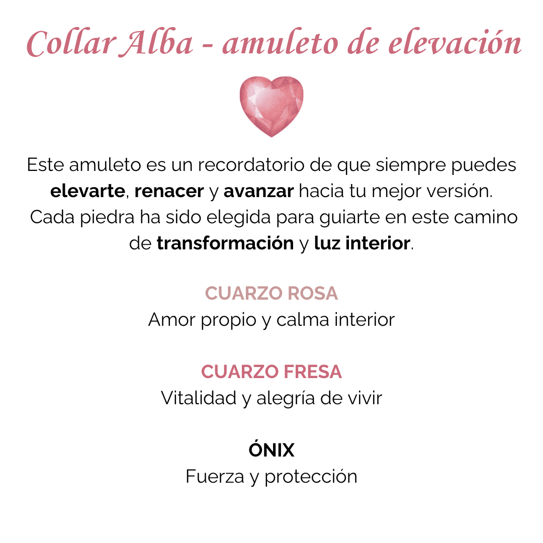 ÉCLAT | Alba™ | Collar Amuleto De Energía Positiva