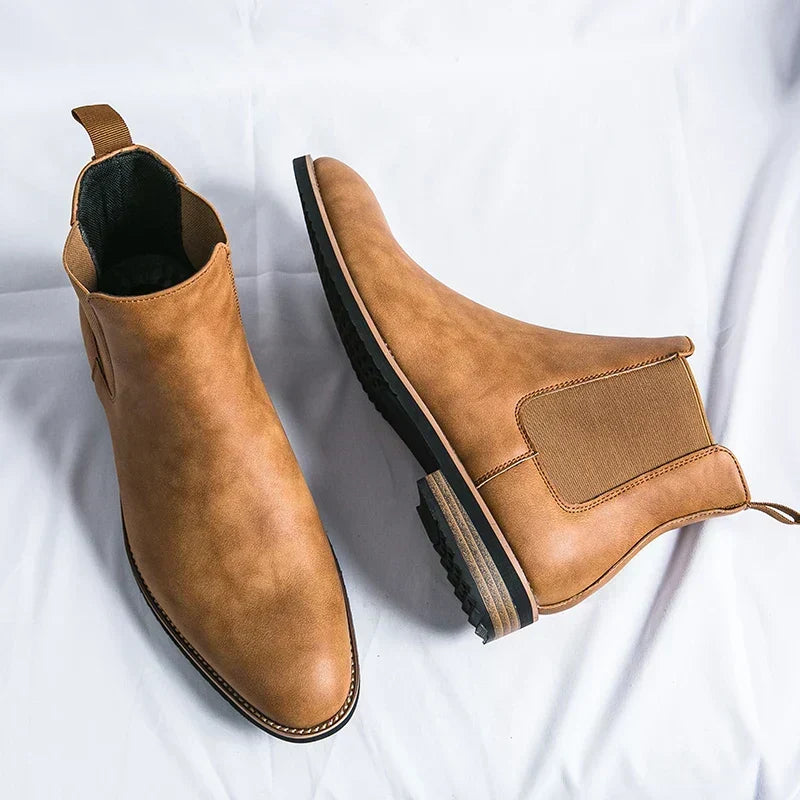 Sierra | Botas Tipo Botín de Cuero