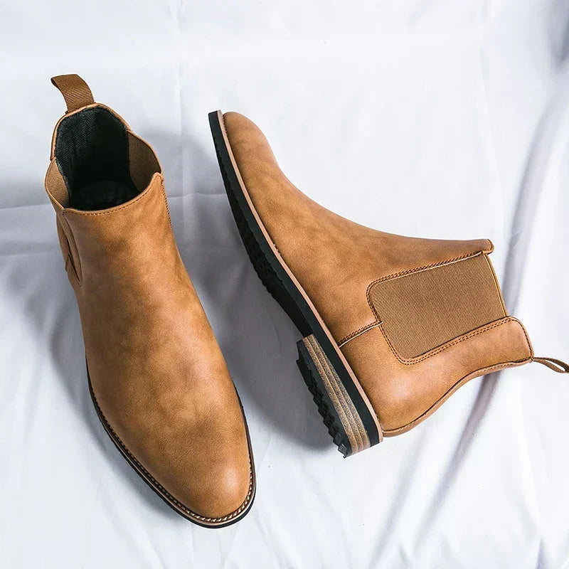 Sierra | Botas Tipo Botín de Cuero