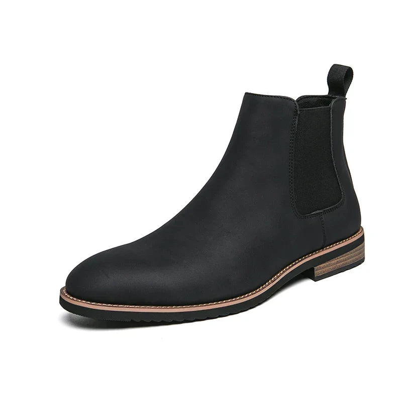 Sierra | Botas Tipo Botín de Cuero