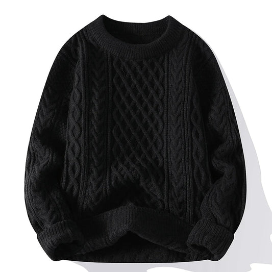 TRAMA™ | Suéter Vintage Casual