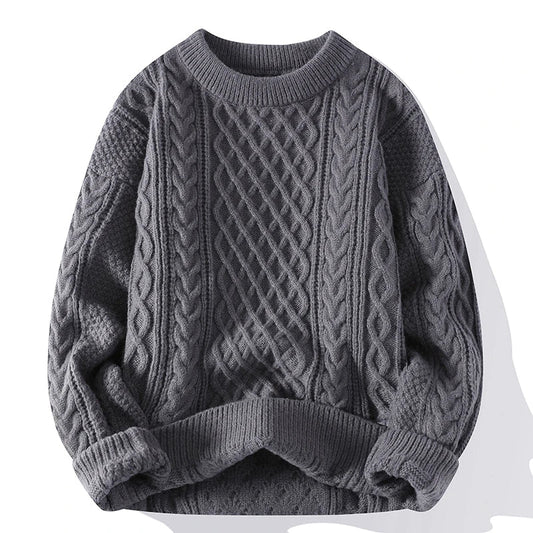 TRAMA™ | Suéter Vintage Casual