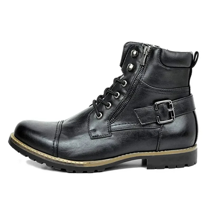 Sierra | Botas de Cuero con Agujetas