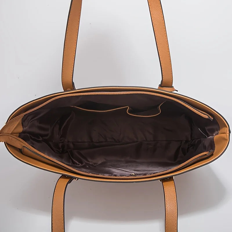 MEZTLI™ – Set Amelia de 4 bolsos de cuero vegano