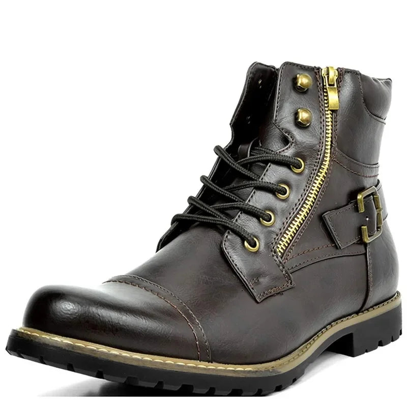 Sierra | Botas de Cuero con Agujetas