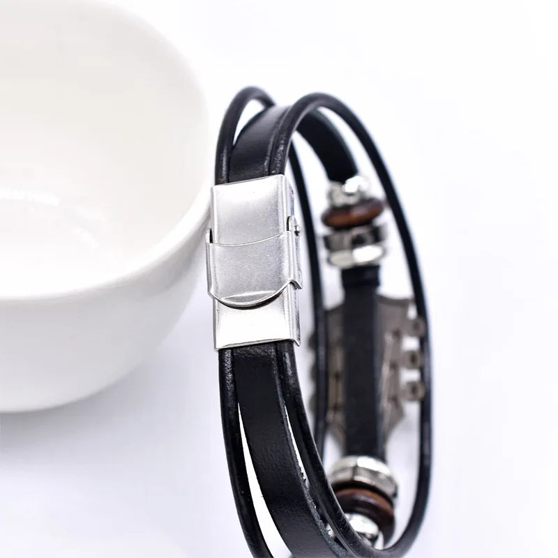 ÉCLAT | Pulsera de Cuero de Guitarra Hecha a Mano