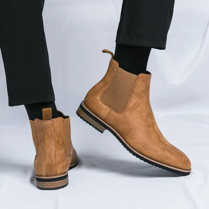 Sierra | Botas Tipo Botín de Cuero