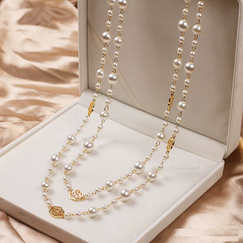 ÉCLAT | Collar Elegante en Oro con Perla