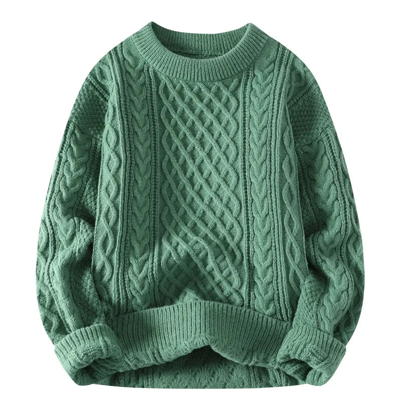TRAMA™ | Suéter Vintage Casual
