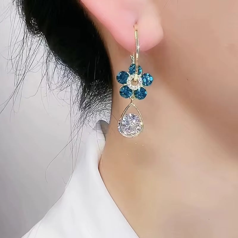 ÉCLAT | Bella™ | Pendientes 'Flor de Amatista' (Oferta 2x1)