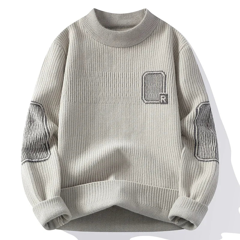 TRAMA™ | Suéter Ajustado con Cuello Alto
