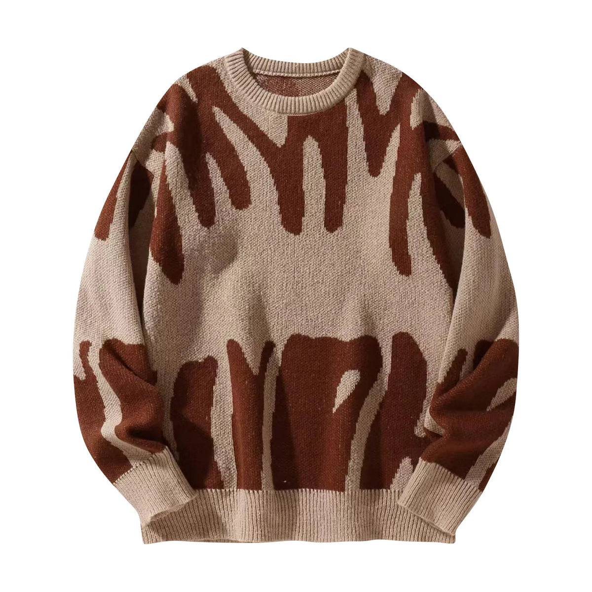 TRAMA™ | Suéter Casual Contrastado