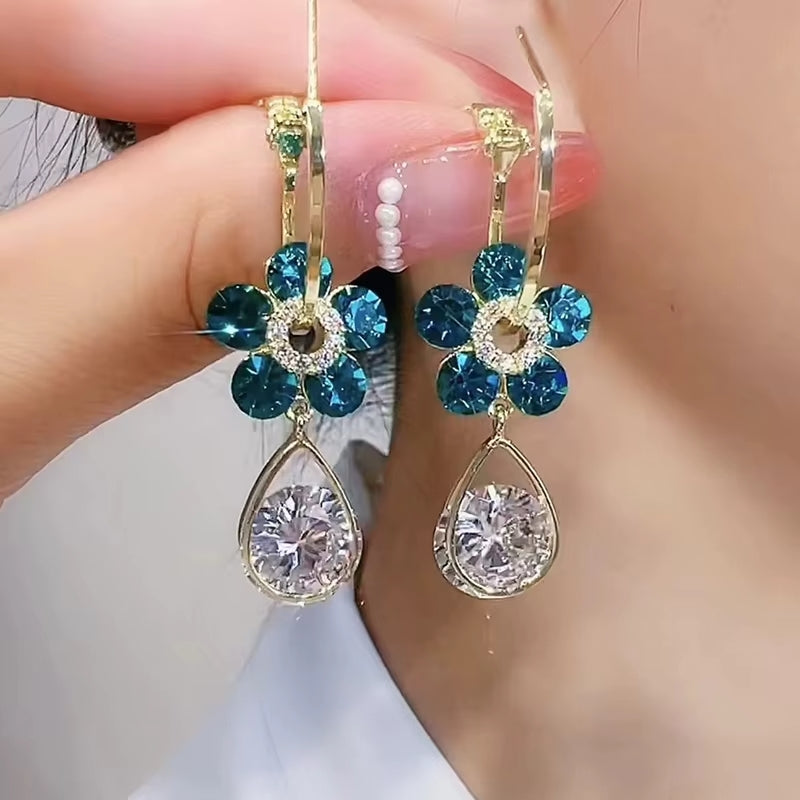 ÉCLAT | Bella™ | Pendientes 'Flor de Amatista' (Oferta 2x1)