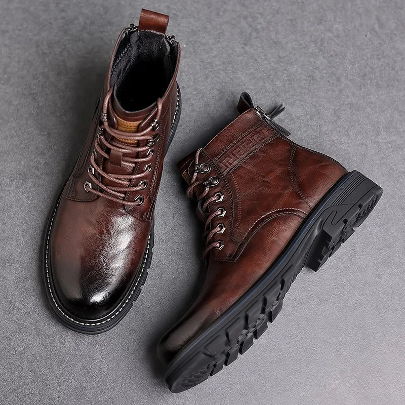 Sierra | Botas Formales de Cuero