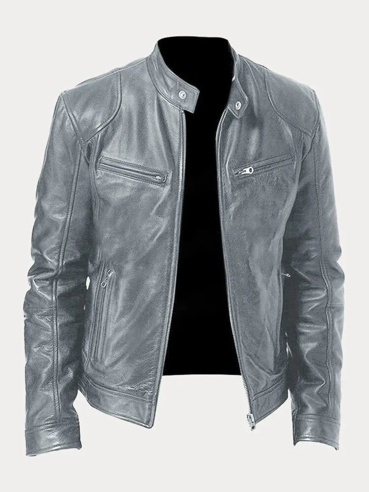 Kaizen | Chaqueta de Cuero Audaz