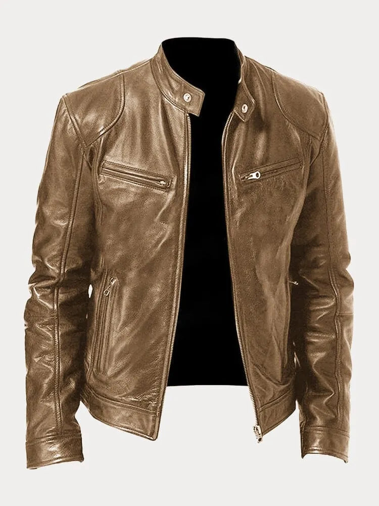 Kaizen | Chaqueta de Cuero Audaz