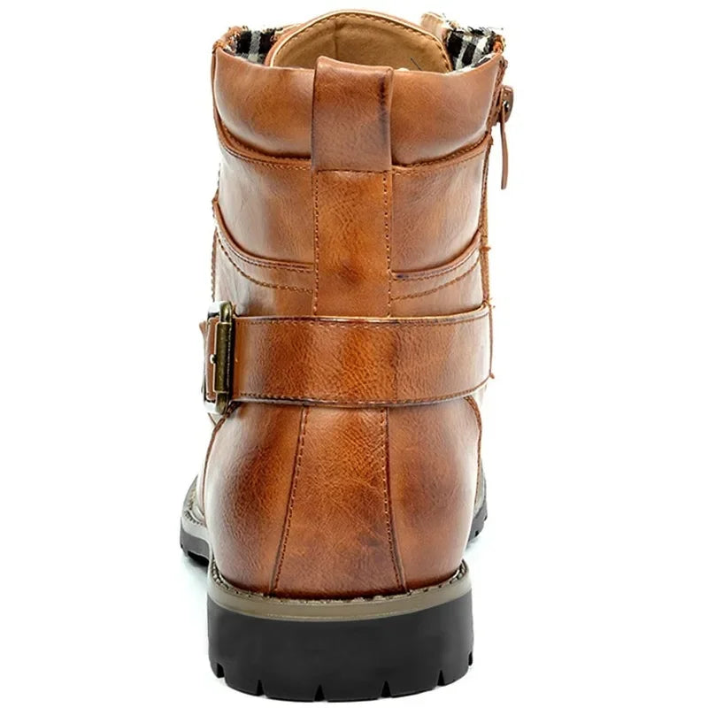 Sierra | Botas de Cuero con Agujetas