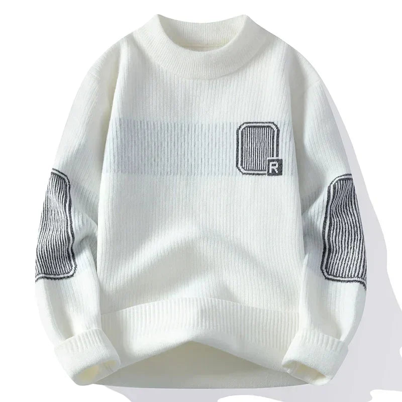 TRAMA™ | Suéter Ajustado con Cuello Alto