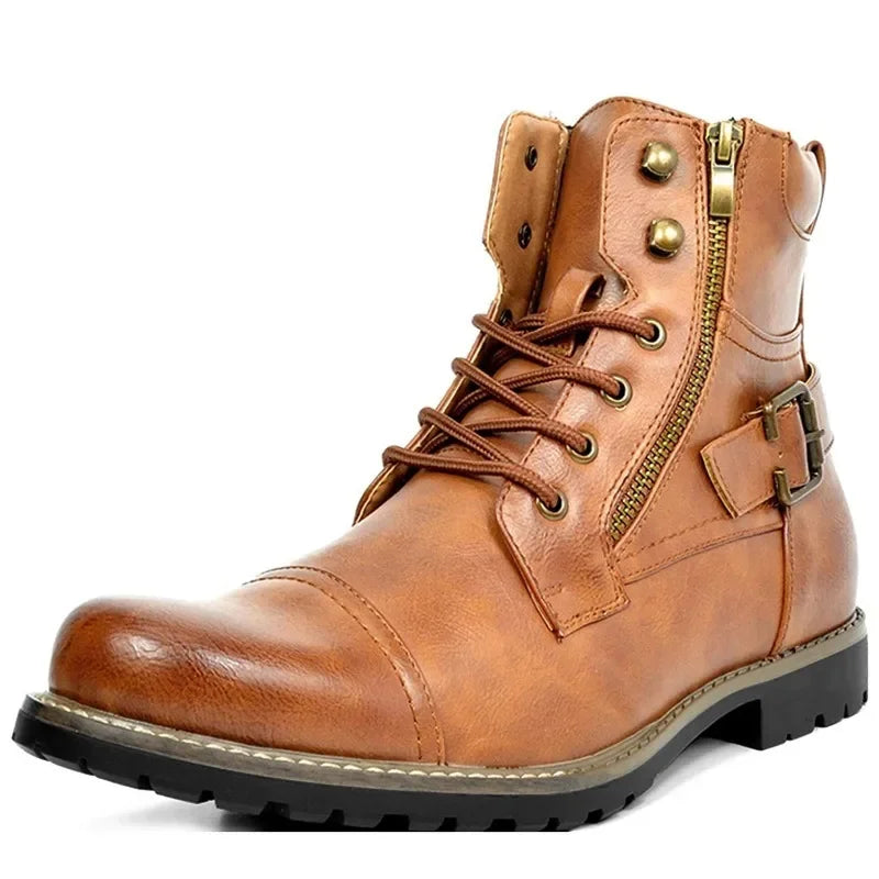 Sierra | Botas de Cuero con Agujetas