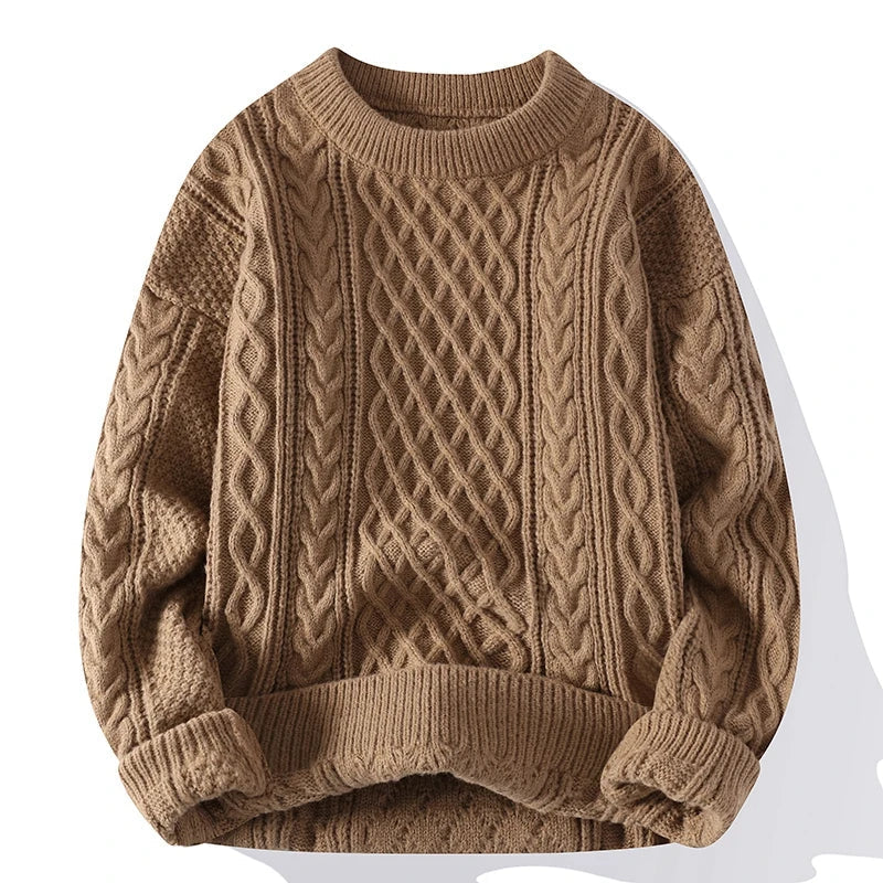 TRAMA™ | Suéter Vintage Casual
