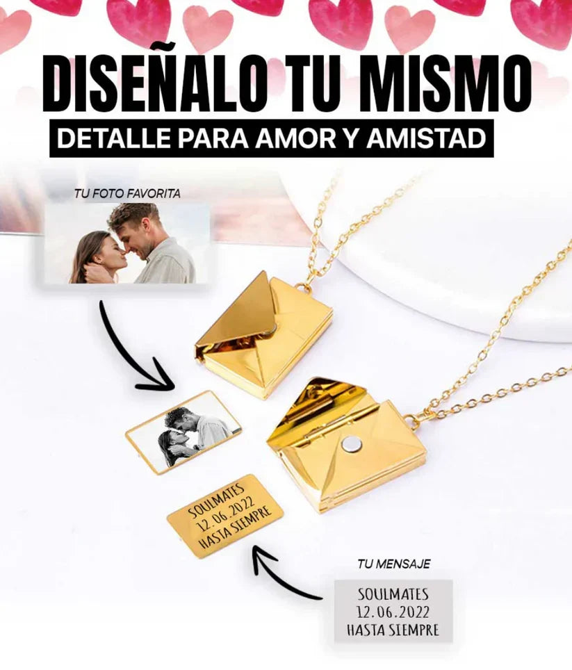 ÉCLAT | Love™ | Collar Personalizable con Imagen y/o Texto