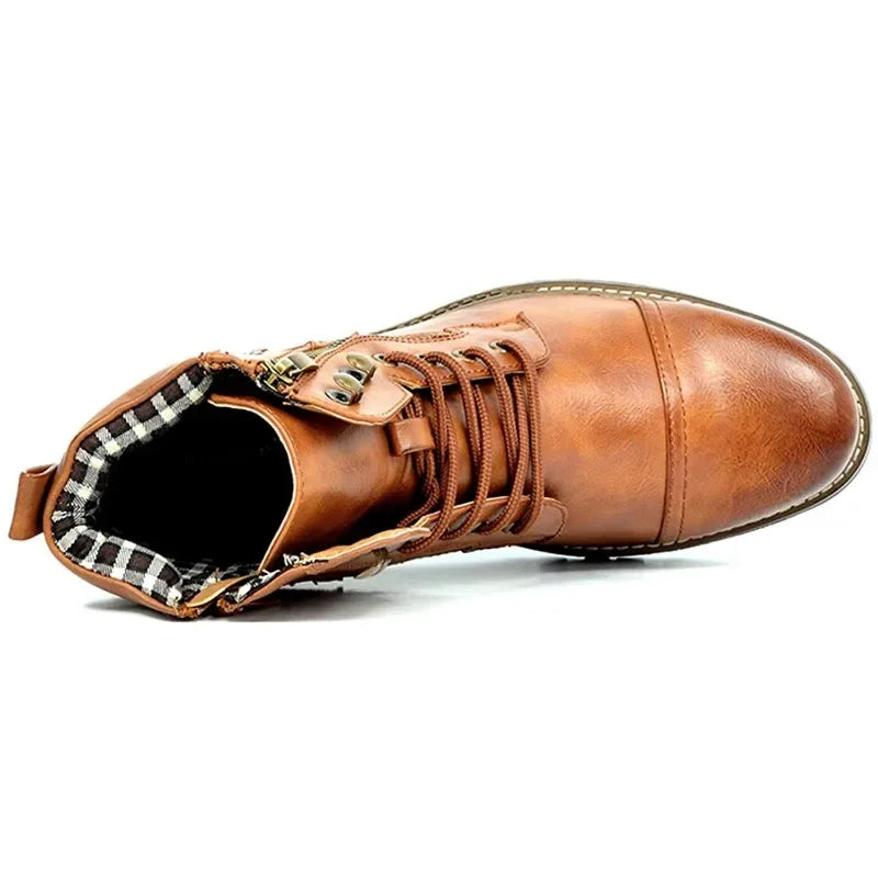 Sierra | Botas de Cuero con Agujetas