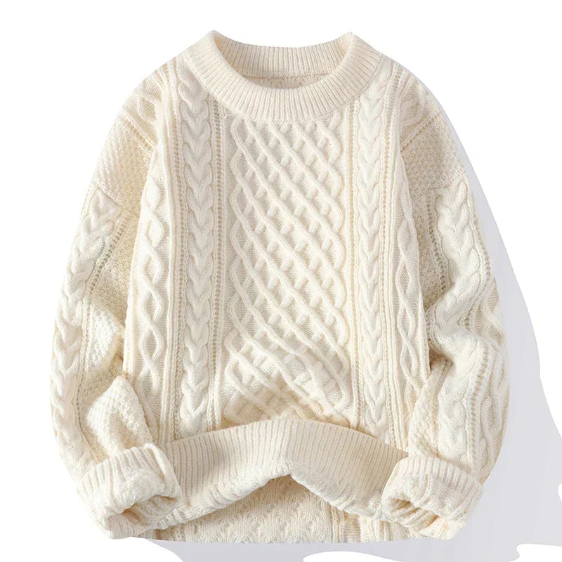 TRAMA™ | Suéter Vintage Casual
