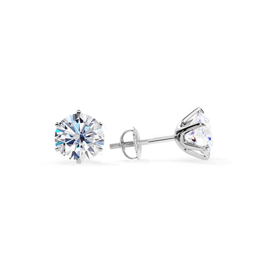 ÉCLAT | Pendientes Chic de Oro Blanco Tera