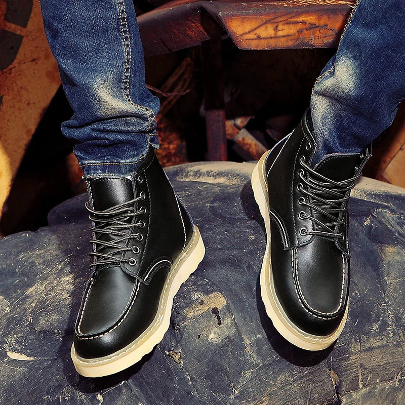 Sierra | Botas de Invierno de Cuero