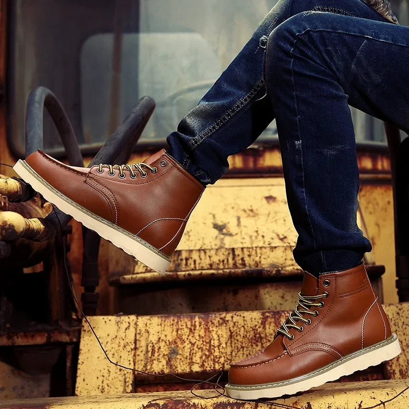 Sierra | Botas de Invierno de Cuero