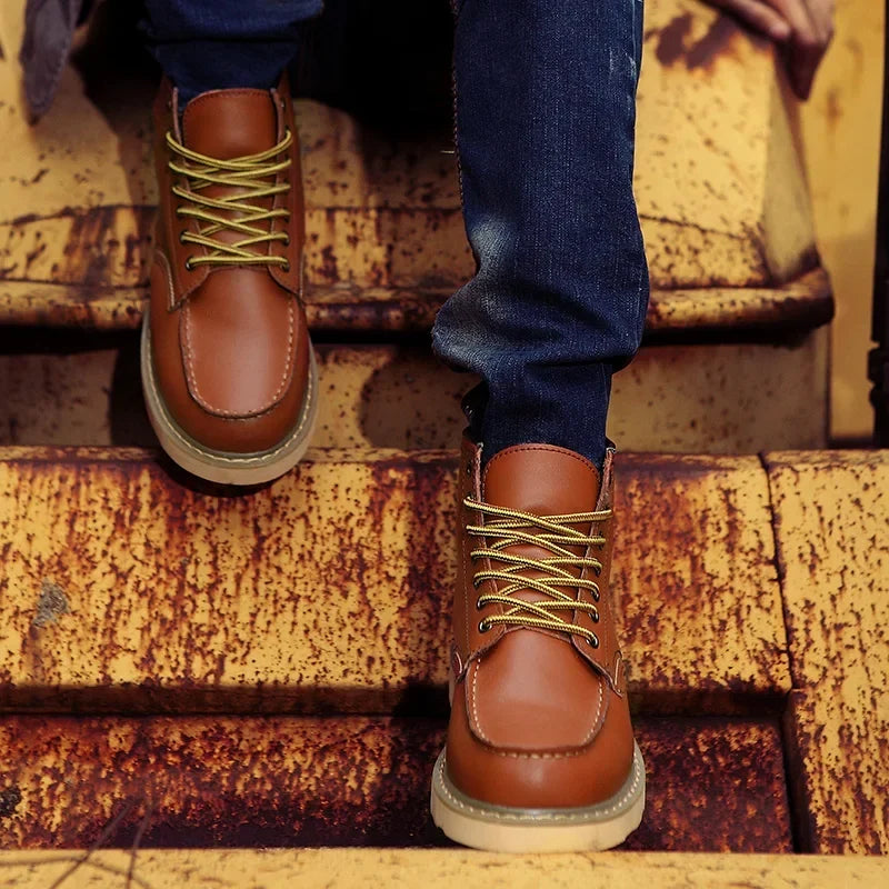 Sierra | Botas de Invierno de Cuero