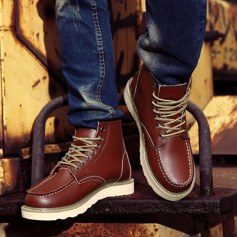 Sierra | Botas de Invierno de Cuero