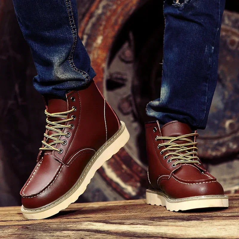 Sierra | Botas de Invierno de Cuero