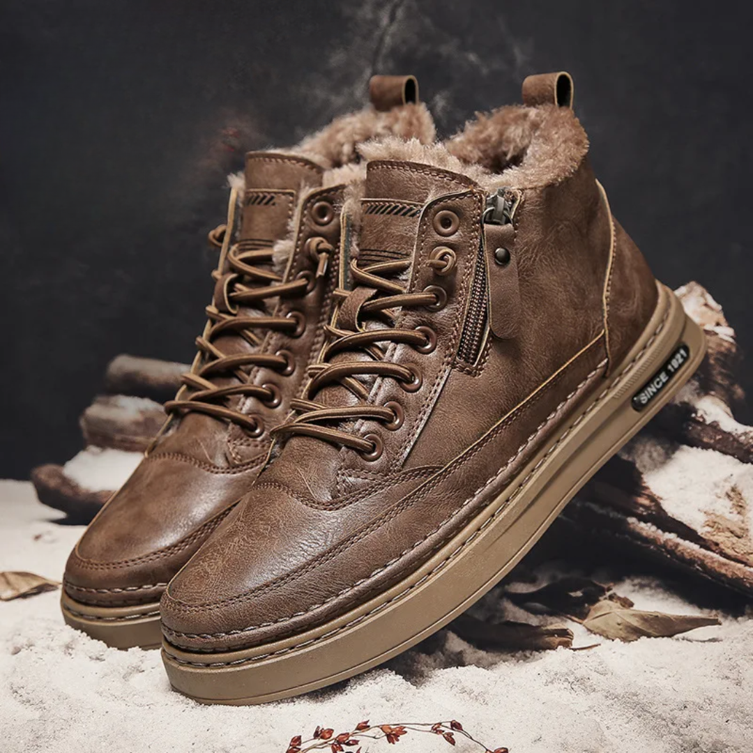 Sierra | Botas de Invierno de Cuero