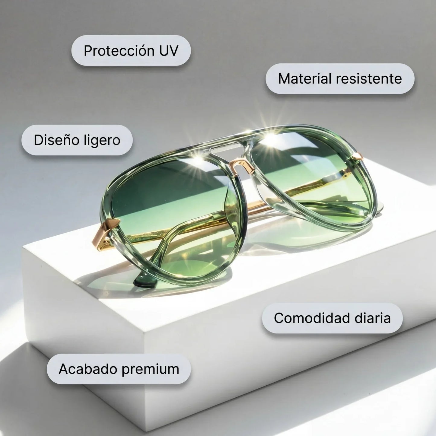 ECLIPSE™–  Lentes de protección solar UV400 Aviador